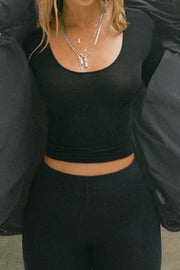 Luxe Modal Scoop Top